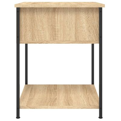 vidaXL Bedside Tables 2 pcs Sonoma Oak 44x45x58 cm Engineered Wood