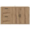 vidaXL Sideboard Artisan oak 100 x 33 x 59.5 cm Engineered wood