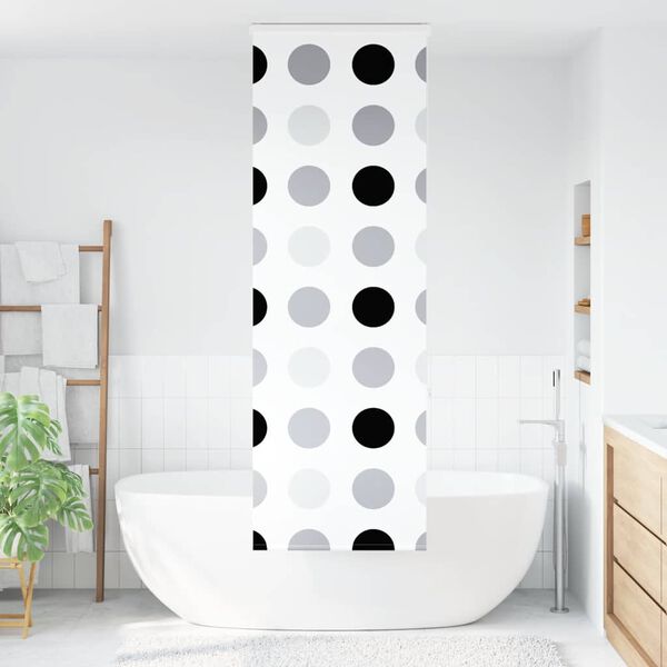 vidaXL Shower Roller Blind with Cassette 70x240 cm Fabric Width 66 cm