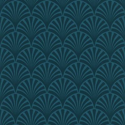 Noordwand couleurs & matières Wallpaper 20's Pattern Artdeco Blue