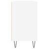 vidaXL Bathroom Cabinet White 80x33x60 cm Engineered Wood