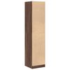 vidaXL Apothecary Cabinet&nbsp;Brown Oak 40x41x174.5 cm Engineered Wood