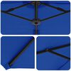 vidaXL Garden Cantilever Parasol Azure blue 372 x 198 x 243 cm