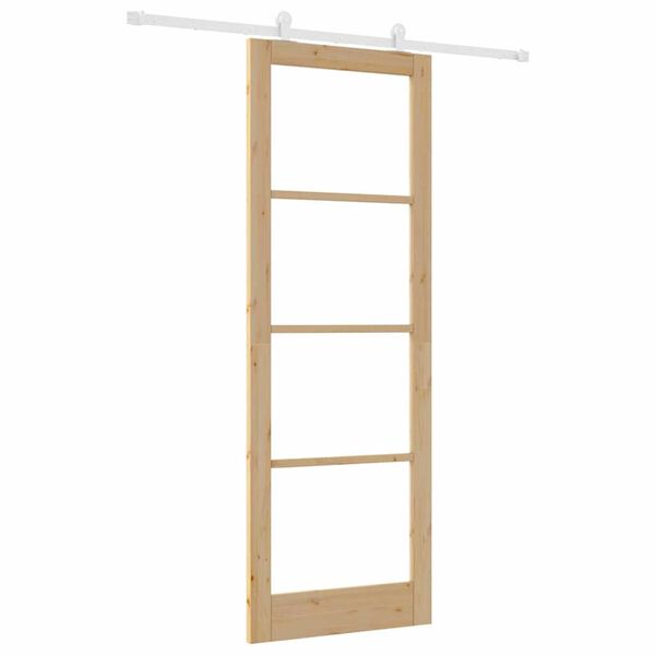 vidaXL Sliding Door ORKDAL Natural 83 x 232 cm