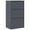 vidaXL Storage Cabinet Anthracite 60 x 40 x 105 cm Cold-Rolled Steel