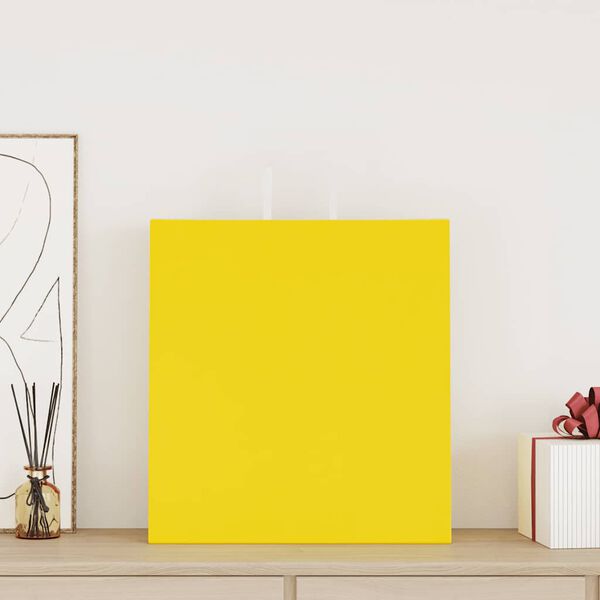 vidaXL Paper Bags 50 pcs with Handles Yellow 45x17x48 cm