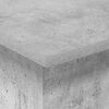 vidaXL End Table Concrete Grey 35.5 x 35 x 40 cm Engineered Wood