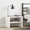 vidaXL Bedside Cabinet White 40x30x30 cm Engineered Wood
