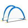 vidaXL Children Football Goals 2 pcs Set with Storage Bag 119x82x84.5 cm