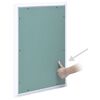 vidaXL Access Panel with Aluminium Frame and Plasterboard 400x600 mm