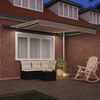 vidaXL Retractable Awning Manual Beige 350 x 250 cm Fabric