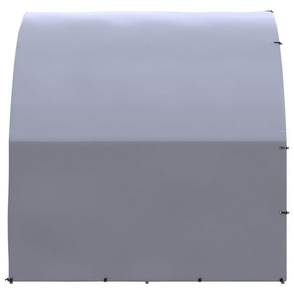 vidaXL Outdoor Chicken Coop 3x2x2 m Galvanised Steel