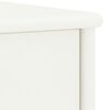 vidaXL Bedside Cabinet White 35x30x40 cm Solid Pinewood