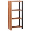 vidaXL Bookshelf Brown 50 x 30 x 110 cm Solid Acacia wood