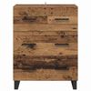 vidaXL Sideboard Old Wood 69.5 x 34 x 90 cm Engineered Wood and Iron