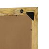 vidaXL Bathroom Mirror Brown 50 x 22 x 70 cm Solid Mango Wood