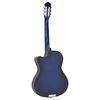 vidaXL 12 Piece Western Guitar Set with Equalizer and 6 Strings Blue