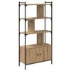 vidaXL Bookcase 76.5 x 30 x 154.5 cm Engineered Wood