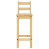 vidaXL 5 Piece Bar Set Solid Wood Pine