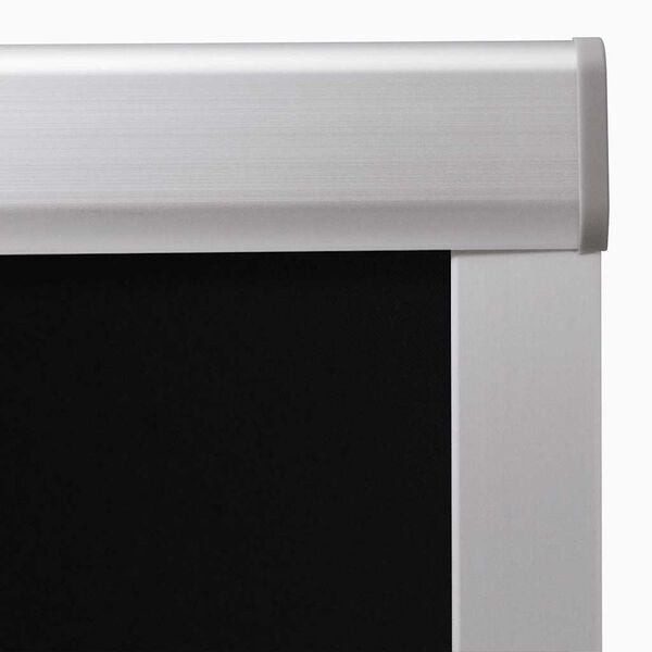 vidaXL Blackout Roller Blind Black CK02