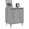 vidaXL Bedside Cabinet Grey Sonoma 40x30x50 cm Engineered Wood
