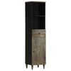 vidaXL Bathroom Cabinet 38x33x160 cm Solid Wood Mango