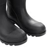 vidaXL Rian Boots with Removable Socks Black Size 45 PVC