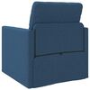 vidaXL Sofa Bed Blue 74 x 77 x 81 cm Fabric