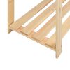 vidaXL 5-Tier Storage Racks 2 pcs 170x38x170 cm Solid Pinewood 500 kg