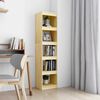 vidaXL Book Cabinet/Room Divider 40x30x167.5 cm Solid Pinewood