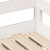 vidaXL Daybed with Trundle and Drawers without Mattress White 80x200 cm