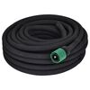 vidaXL Garden Soaker Hose Black 0.6" 25 m Rubber