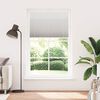 vidaXL Pleated Blind Light Grey 120x200 cm Fabric Width 119.4 cm Polyester