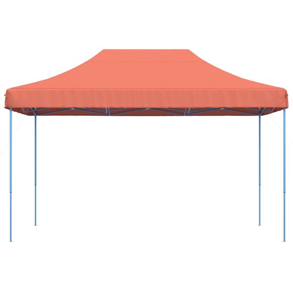 vidaXL Party Tent Folding Terracotta 292 x 440 x 315 cm Oxford Fabric