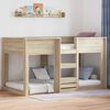 vidaXL Bunk Bed for Kids Sonoma Oak 75 x 190 cm Engineered Wood