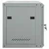 vidaXL Network Cabinet with Storage Grey 60 x 45 x 50 cm Steel