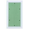 vidaXL Access Panel Green and Silver 20 x 35 cm