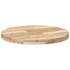 vidaXL Table Top Round &Oslash;60x4 cm Solid Wood Acacia