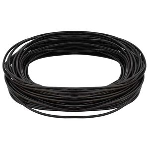 vidaXL Leather Cord Dark Brown &Oslash;1 mm x 5 m Leather