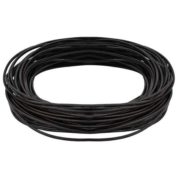 vidaXL Leather Cord Dark Brown &Oslash;1 mm x 5 m Leather
