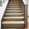 vidaXL Stair Treads 8 pcs Untreated 100x30x2 cm Solid Wood Oak