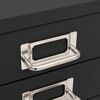 vidaXL Office Cabinet Anthracite 28x35x35 cm Metal