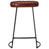 vidaXL Bar Stools 2 pcs Dark Brown 41x29x62 cm