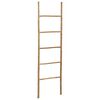 vidaXL Towel Ladder with 5 Rungs 170 cm Bamboo