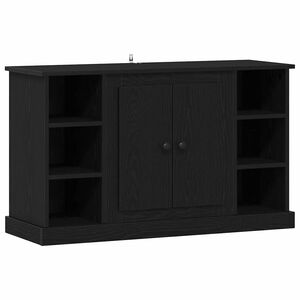 vidaXL Sideboard Black Oak 100 x 35.5 x 60 cm Engineered Wood