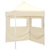 vidaXL Party Tent Folding Cream 200 x 200 x 315 cm Oxford Fabric