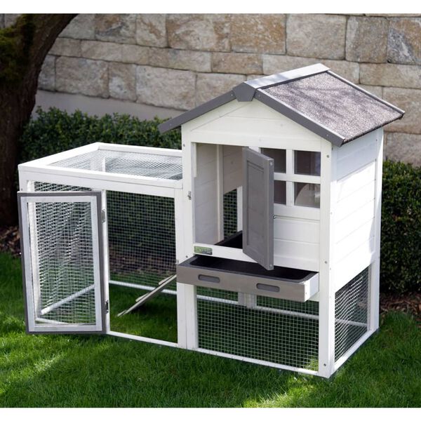 Kerbl Rodent Pen Freetime Luke 127x62x98 cm Wood Glazed