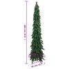 vidaXL Artificial Pre-lit Christmas Tree with 100 LEDs 180 cm