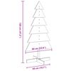 vidaXL Wooden Christmas Tree for Decoration 120 cm Solid Wood Pine