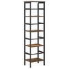 vidaXL Bookshelf Old Wood 40 x 29.5 x 149 cm Engineered Wood